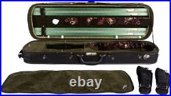 UK Oblong Hard Violin Case 4/4 Lord M-case Green