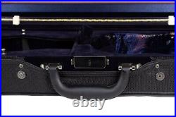 UK Oblong Hard Violin Case 4/4 Lord M-case Navy Blue