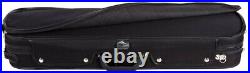 UK Oblong Hard Violin Case 4/4 Lord M-case Navy Blue