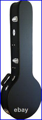 Viking VBC-15-5 STANDARD 5 STRING BANJO HARD CASE, Resonator size, fits most