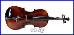 Vintage Authentic Rare German Made 4/4 Violin, Fiddle Joh. Bapt. Schweitzer+Case