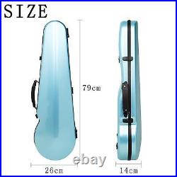 Violin Case Hard Shell Scratchproof with Side Handle Violin Music Bag for