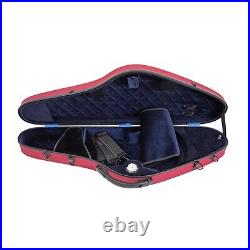 Violin Case Muzip Full Size 4/4 Hard Shell Italian Style Violin Case NEW