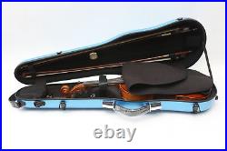 Violin Case full size 4/4 Strong Carbon Fiber hard shell Back Straps nice handle