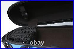 Violin Case full size 4/4 Strong Carbon Fiber hard shell Back Straps nice handle