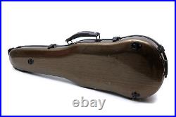 Violin Case full size Mixed Carbon fiber hard shell Streamlined shape Backstraps