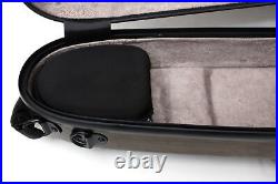 Violin Case full size Mixed Carbon fiber hard shell Streamlined shape Backstraps