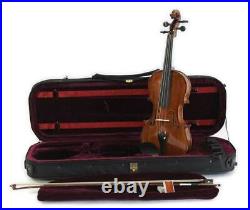 Violin, Koda High Quality 4/4 Size Violin with Case, Bow and Rosin, Natural