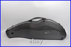 Violin case 4/4 full size hard shell Carbon Fiber durabel handle Black color