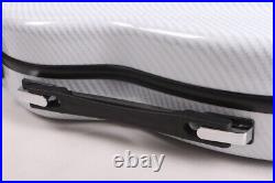 Violin case 4/4 size Strong Carbon Fiber hard shell Durable handle Backstraps