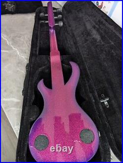 Wood Violins 5-String Katana Sabre Electric Violin Pink Panther Burst New