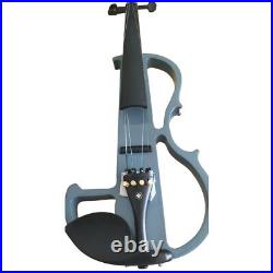 Zest Violins Grey Look Eye-Catching Electric Silent Violin Finger Chart